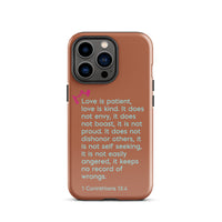 iPhone Case - 1 Corinthians 13:4