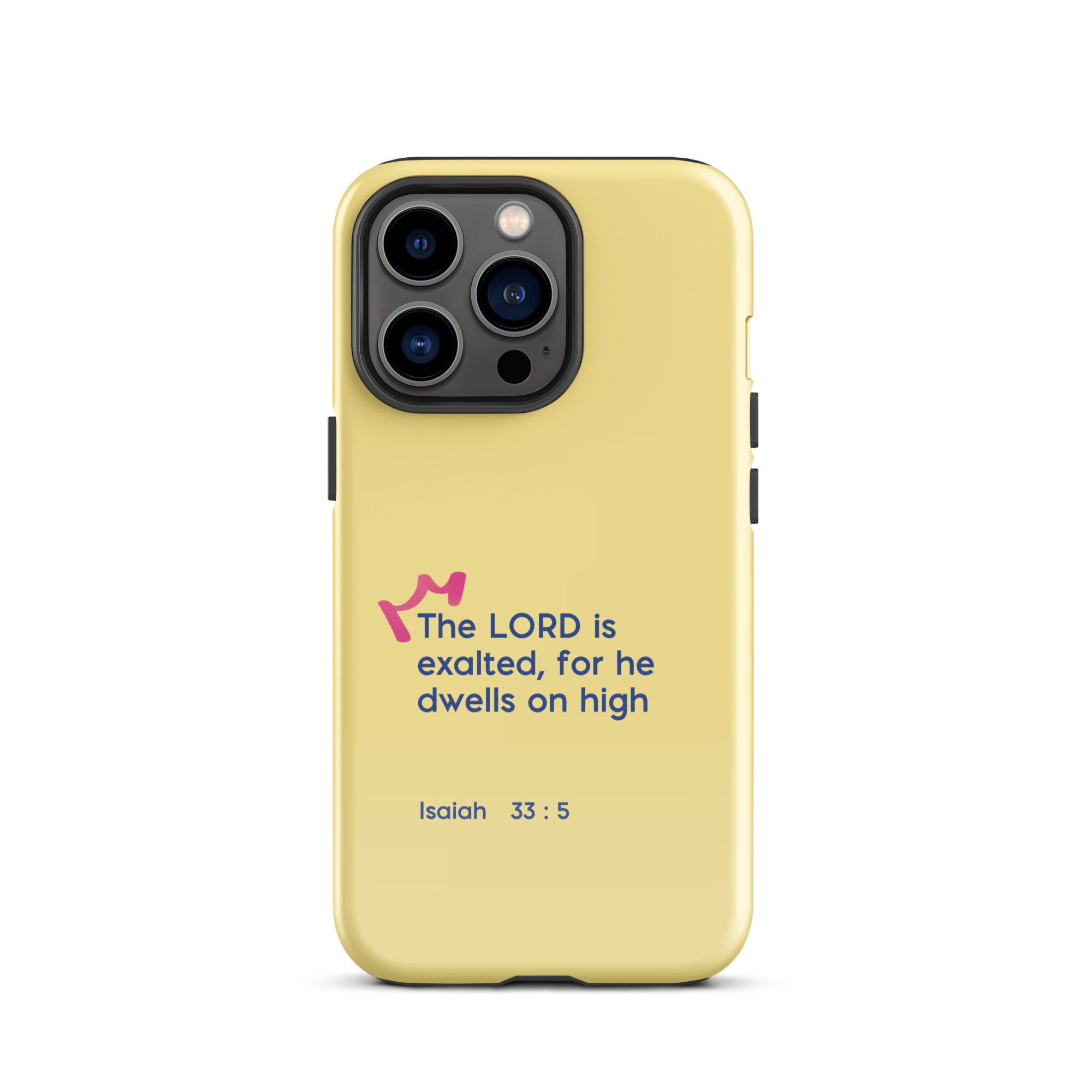 iPhone Case - Isaiah 33:5