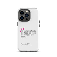 iPhone Case - Proverbs 27:19