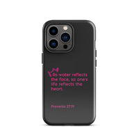 iPhone Case - Proverbs 27:19