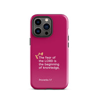 iPhone Case - Proverbs 1:7