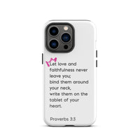 iPhone Case - Proverbs 3:3