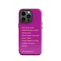 iPhone Case - Proverbs 3:3