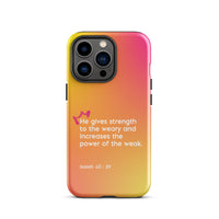 iPhone Case - Isaiah 40:29