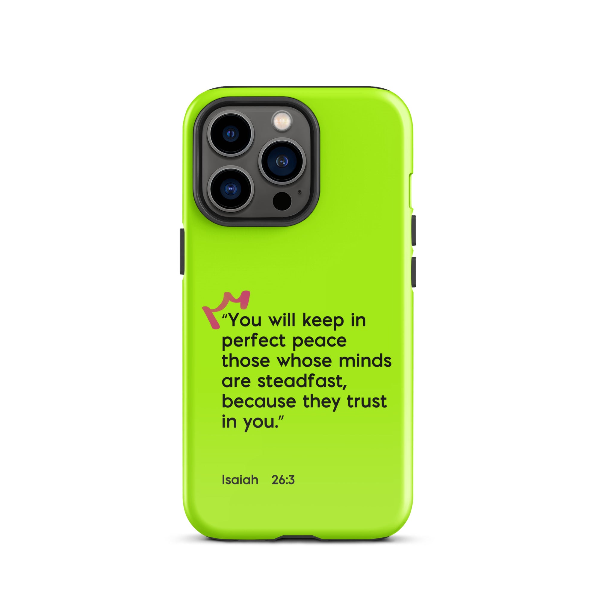 iPhone Case - Isaiah 26:3