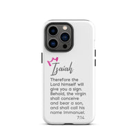 iPhone Case - Isaiah 7:34