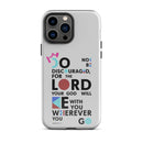 iPhone Case - Joshua 1:9