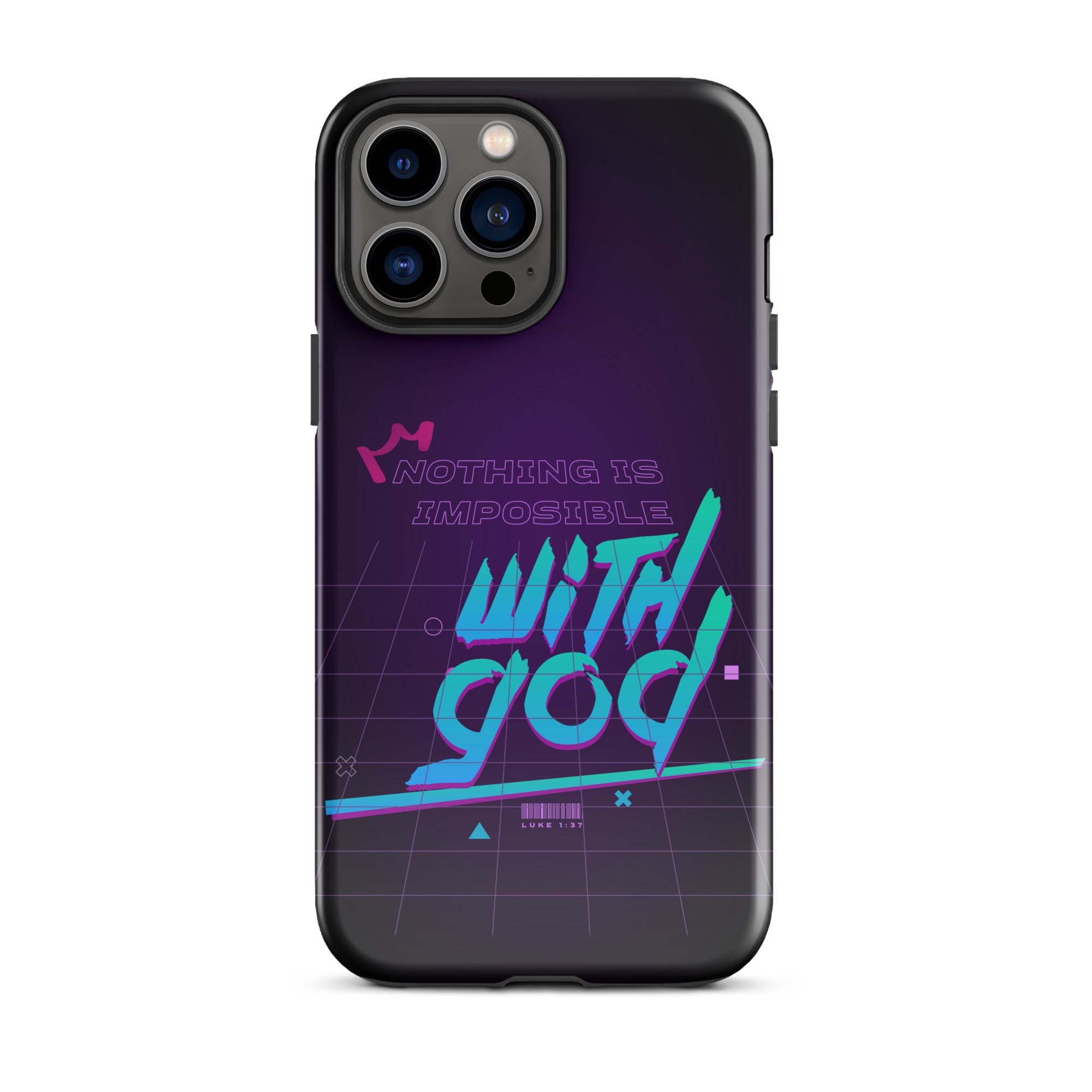 iPhone Case - Luke 1:37