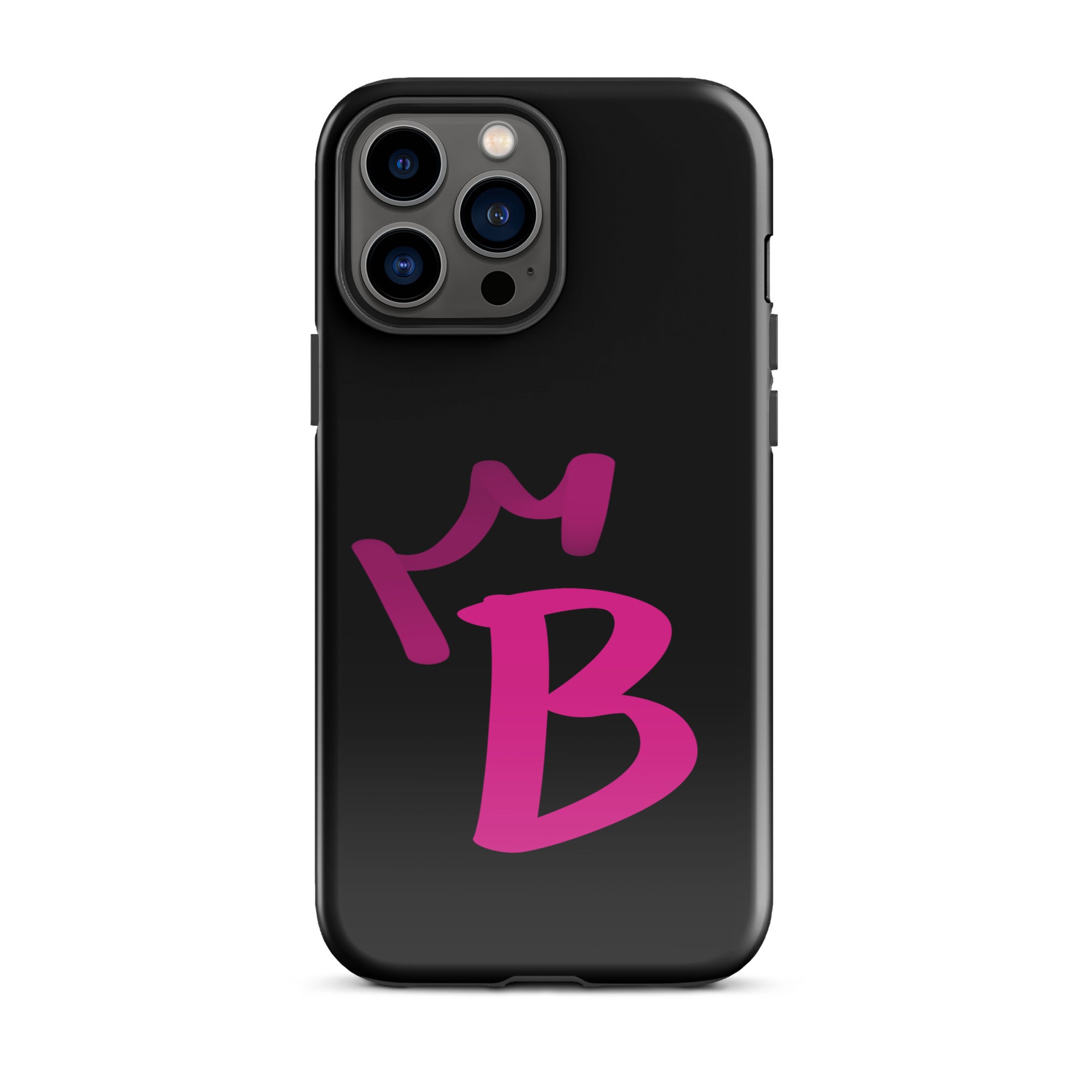 iPhone Case Black - Letter B