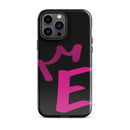 iPhone Case Black - Letter E