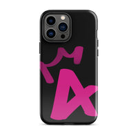 iPhone Case Black - Letter A