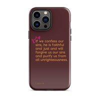 iPhone Case - 1 John 1:9