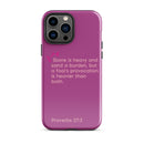 iPhone Case - Proverbs 27:3