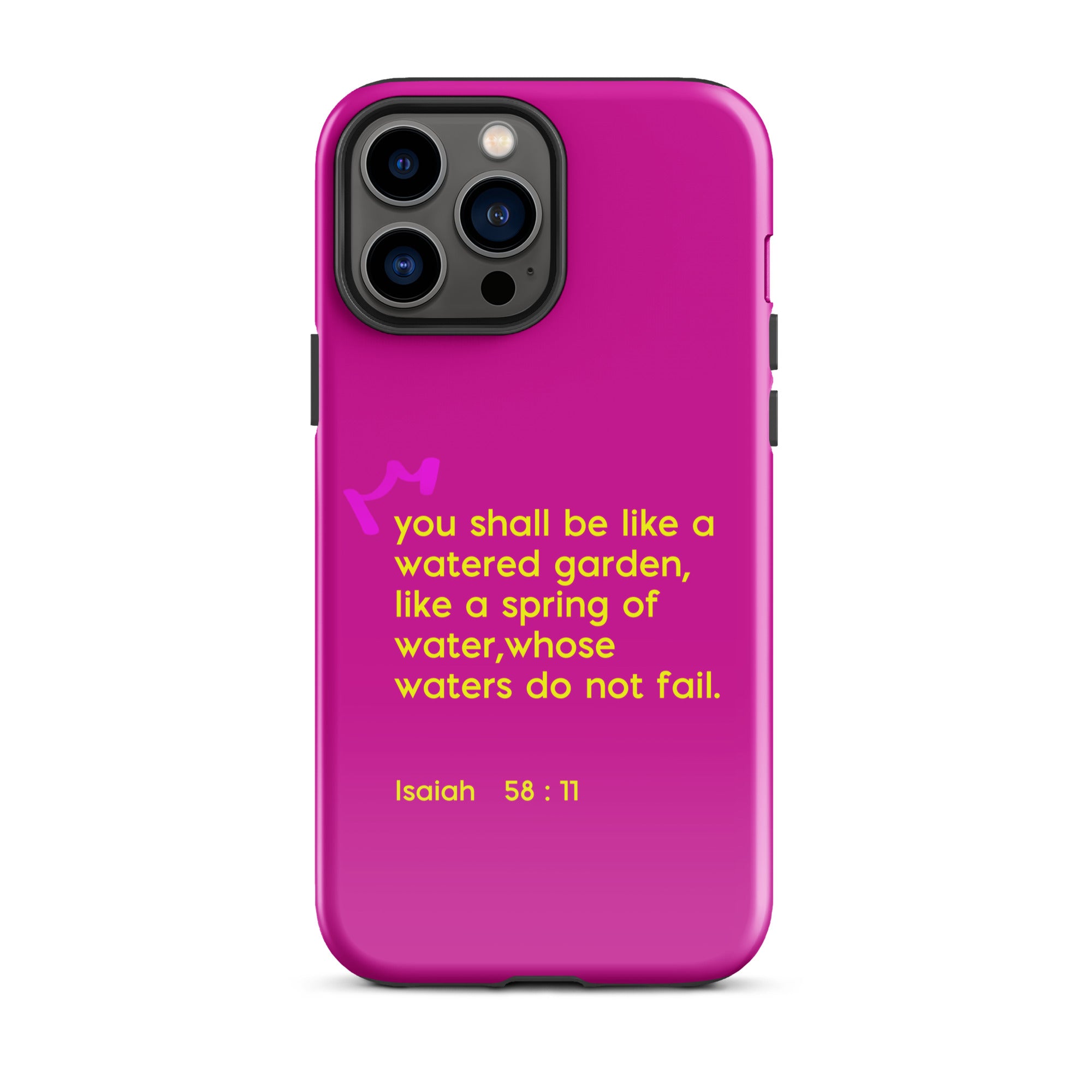 iPhone Case - Isaiah 58:11