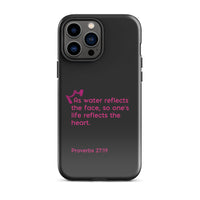 iPhone Case - Proverbs 27:19