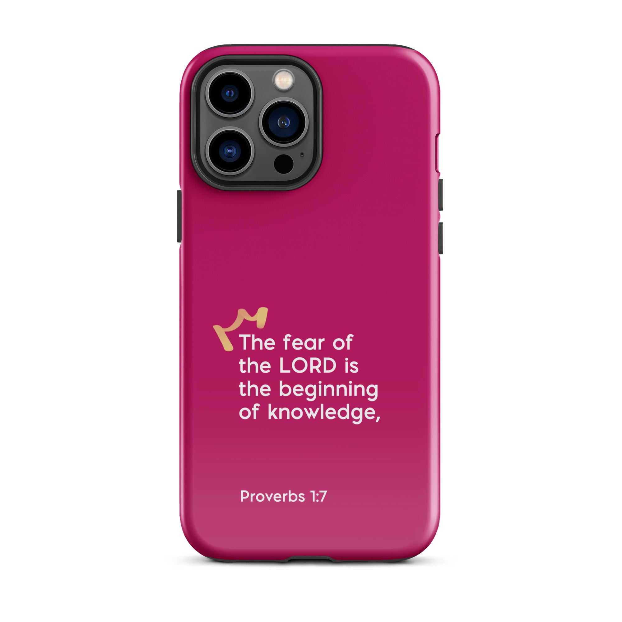 iPhone Case - Proverbs 1:7