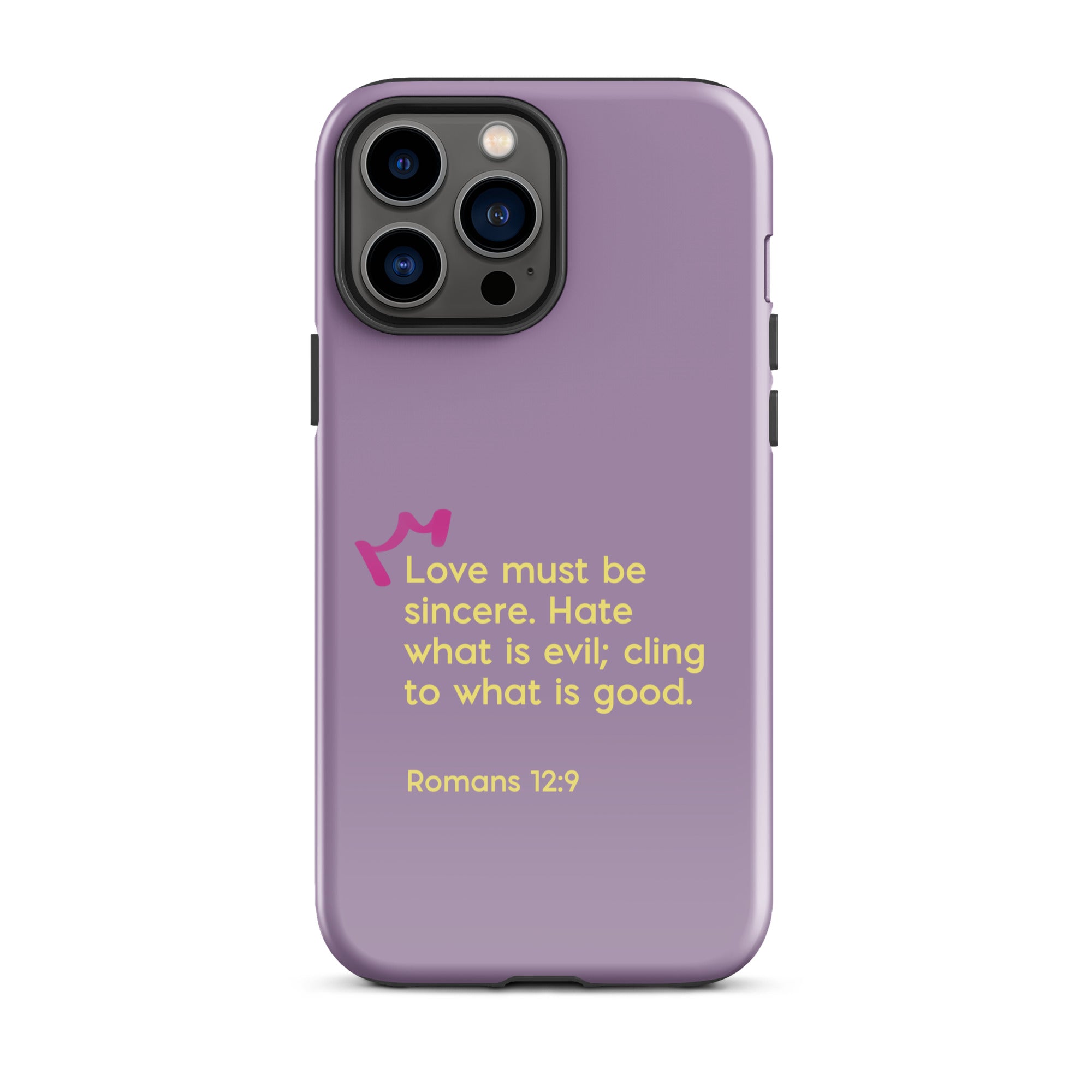 iPhone Case - Romans 12:9