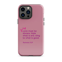 iPhone Case - Romans 12:9