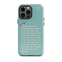 iPhone Case - Isaiah 43:2