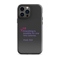 iPhone Case - Mark 9:23