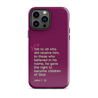 iPhone Case - John 1:12