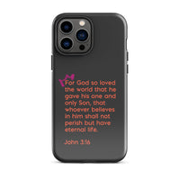 iPhone Case - John 3:16