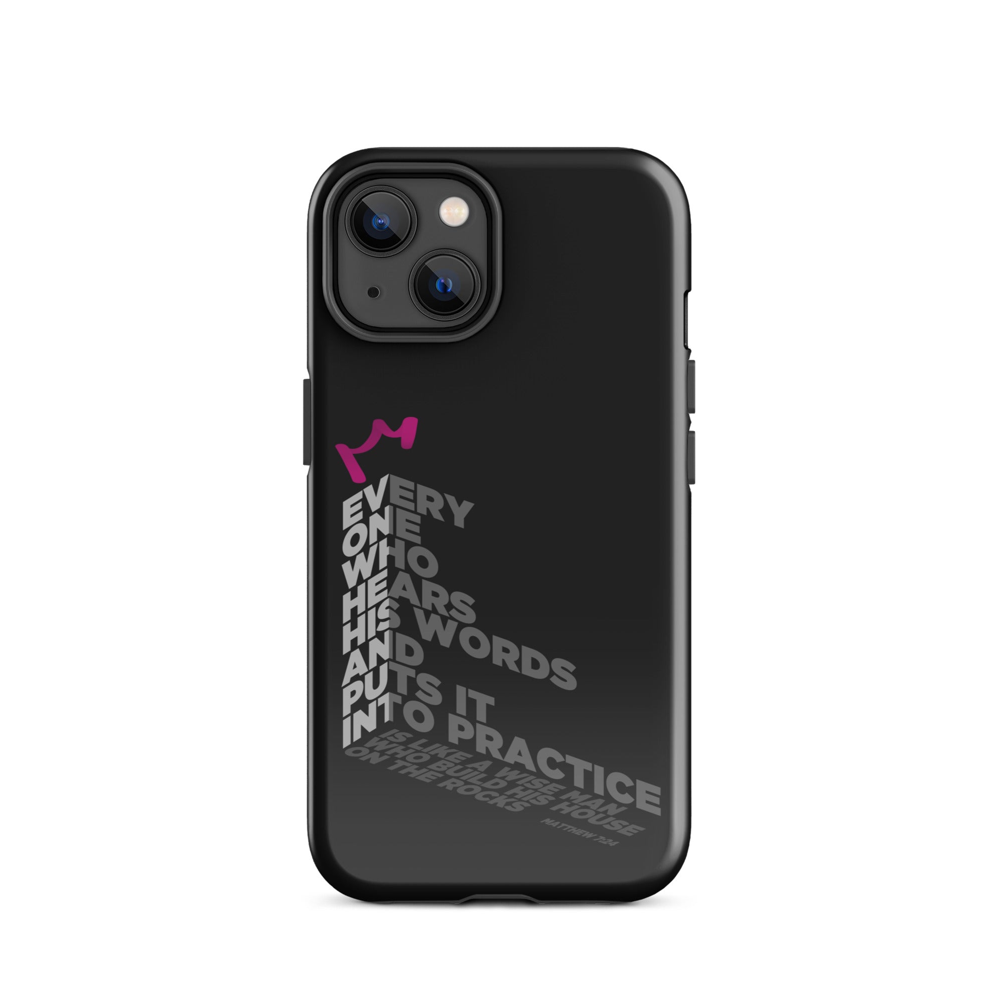 iPhone Case - Matthew 7:24