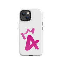 iPhone Case White - Letter A