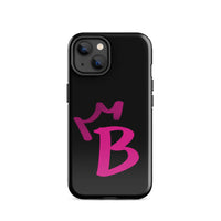 iPhone Case Black - Letter B