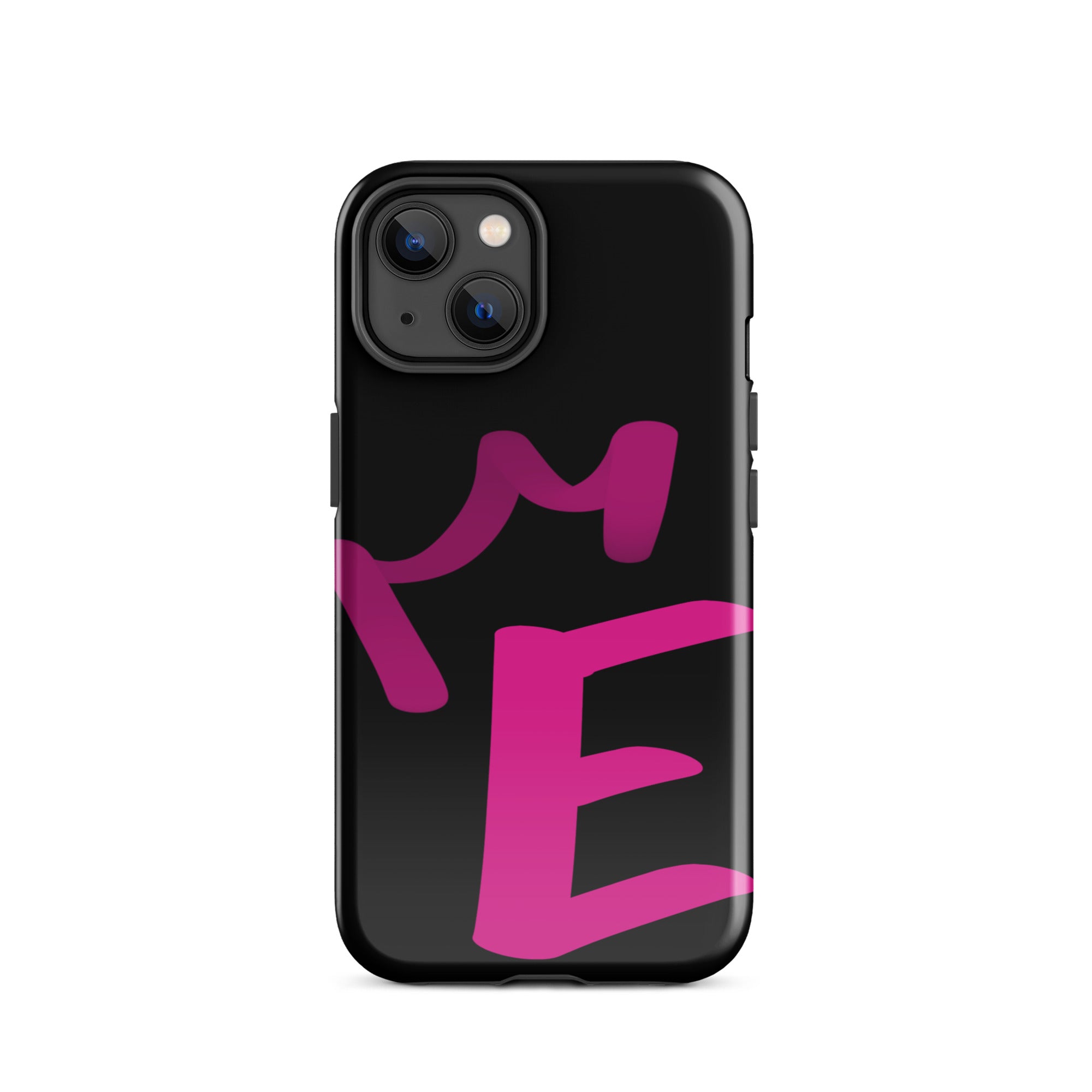 iPhone Case Black - Letter E