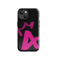 iPhone Case Black - Letter A