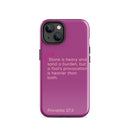 iPhone Case - Proverbs 27:3