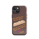 iPhone Case - Deuteronomy 8:3