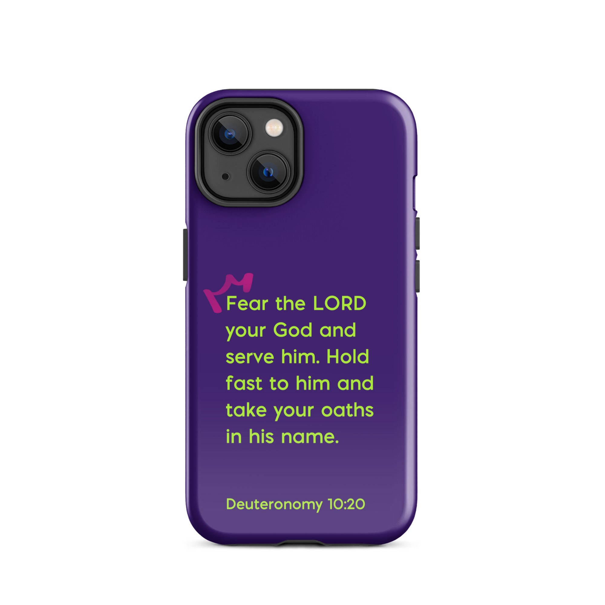 iPhone Case - Deuteronomy 10:20