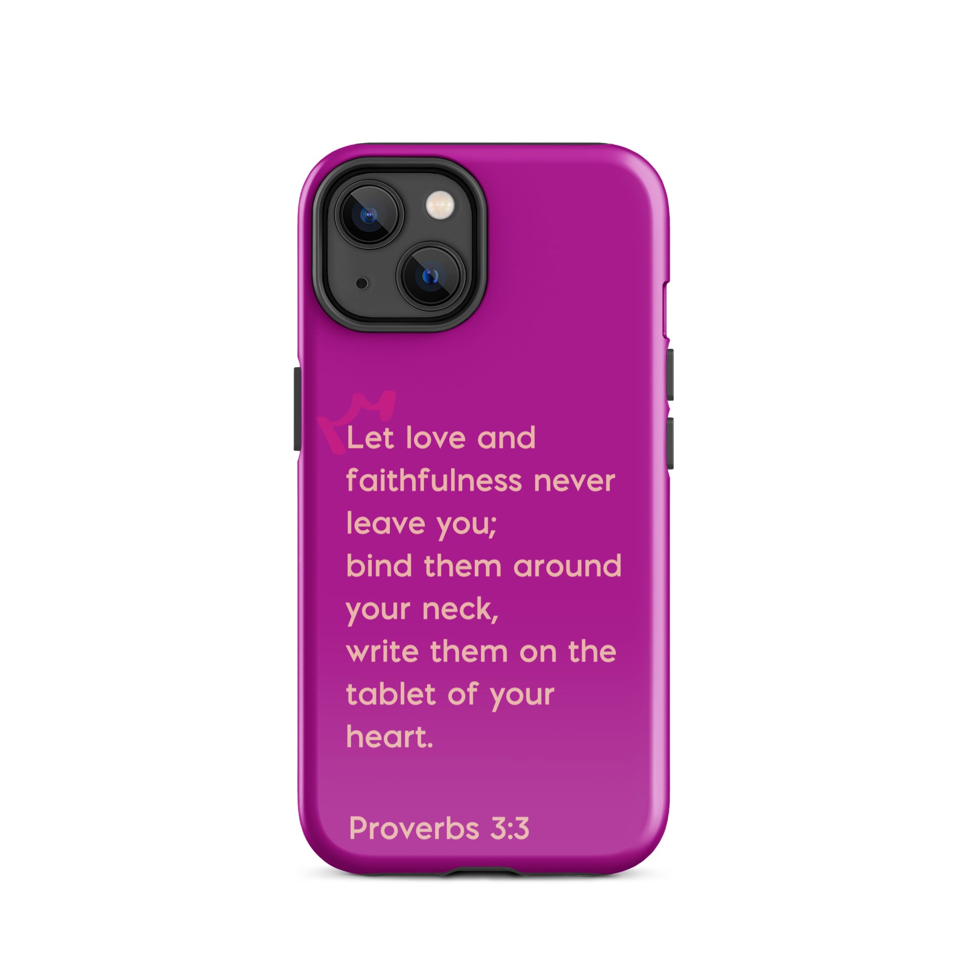 iPhone Case - Proverbs 3:3