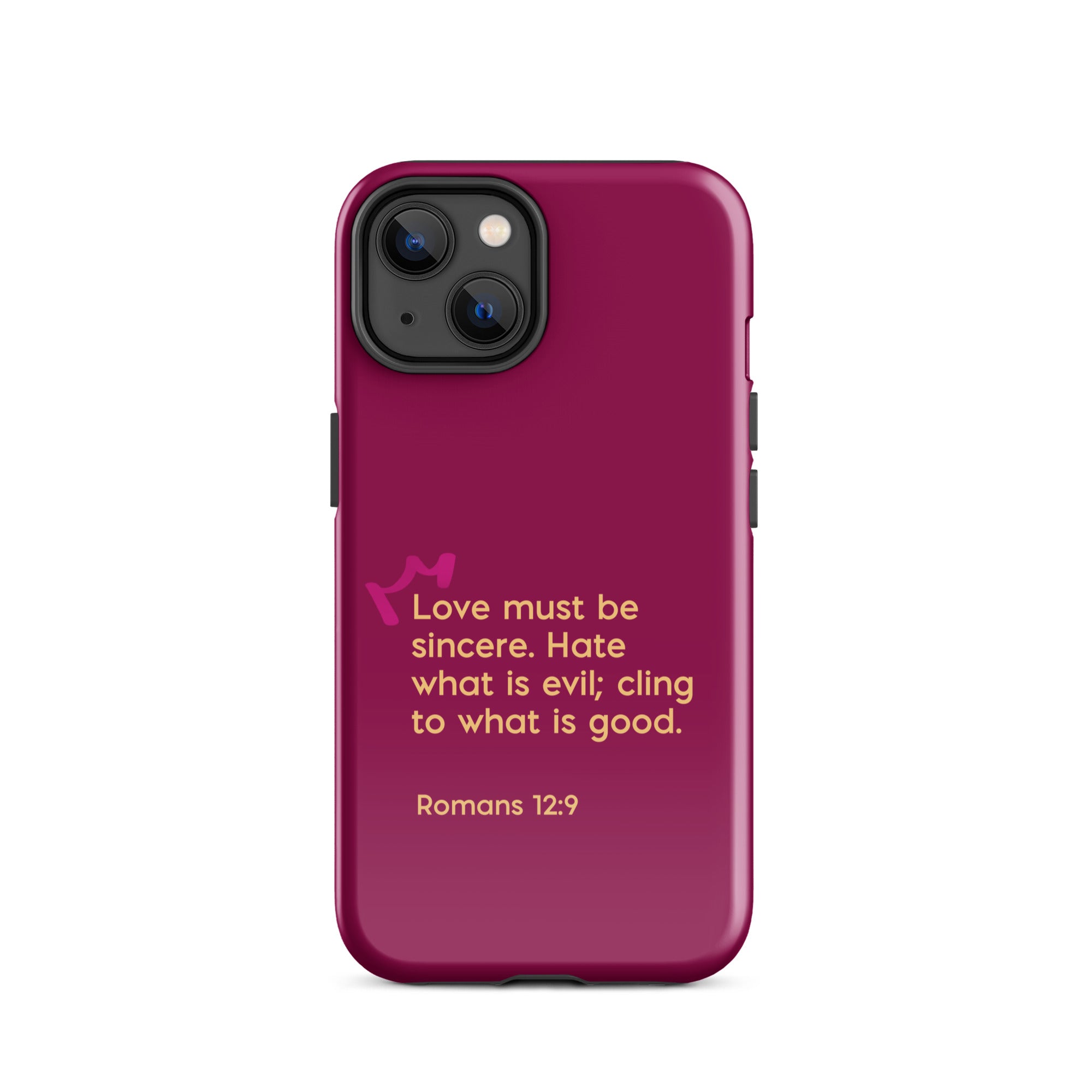 iPhone Case - Romans 12:9