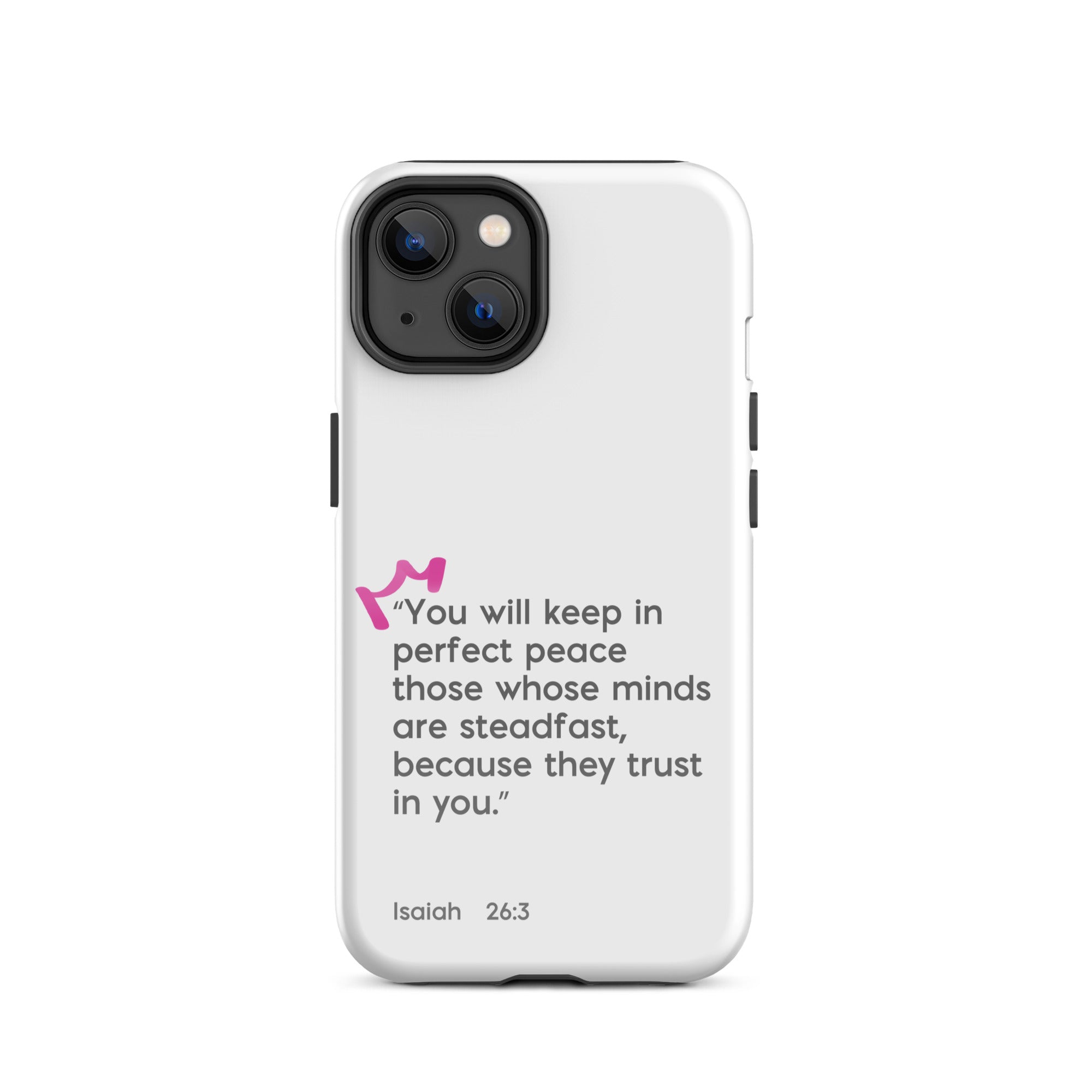 iPhone Case - Isaiah 26:3