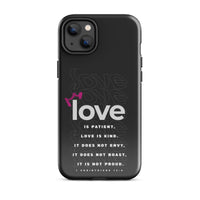 iPhone case - 1 Corinthians 13:4