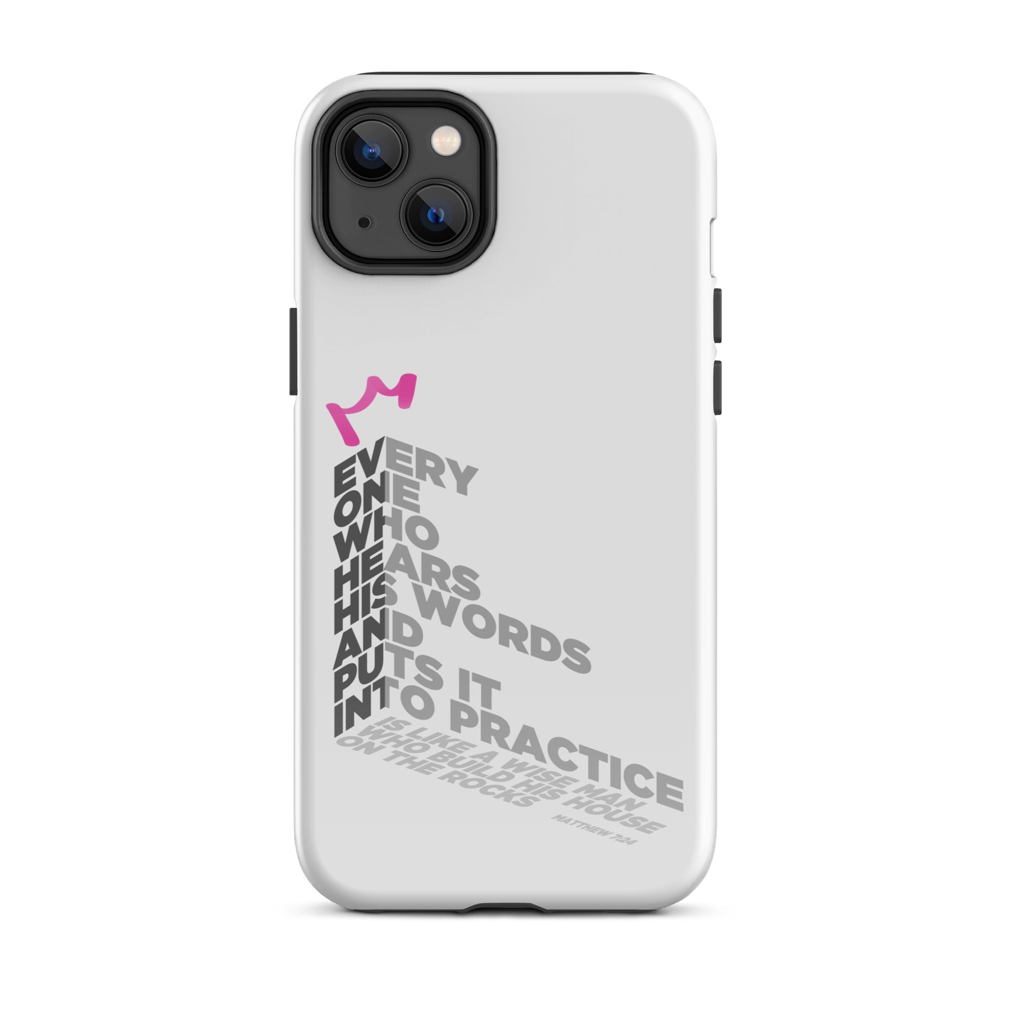 iPhone Case - Matthew 7:24