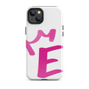 iPhone Case White - Letter E