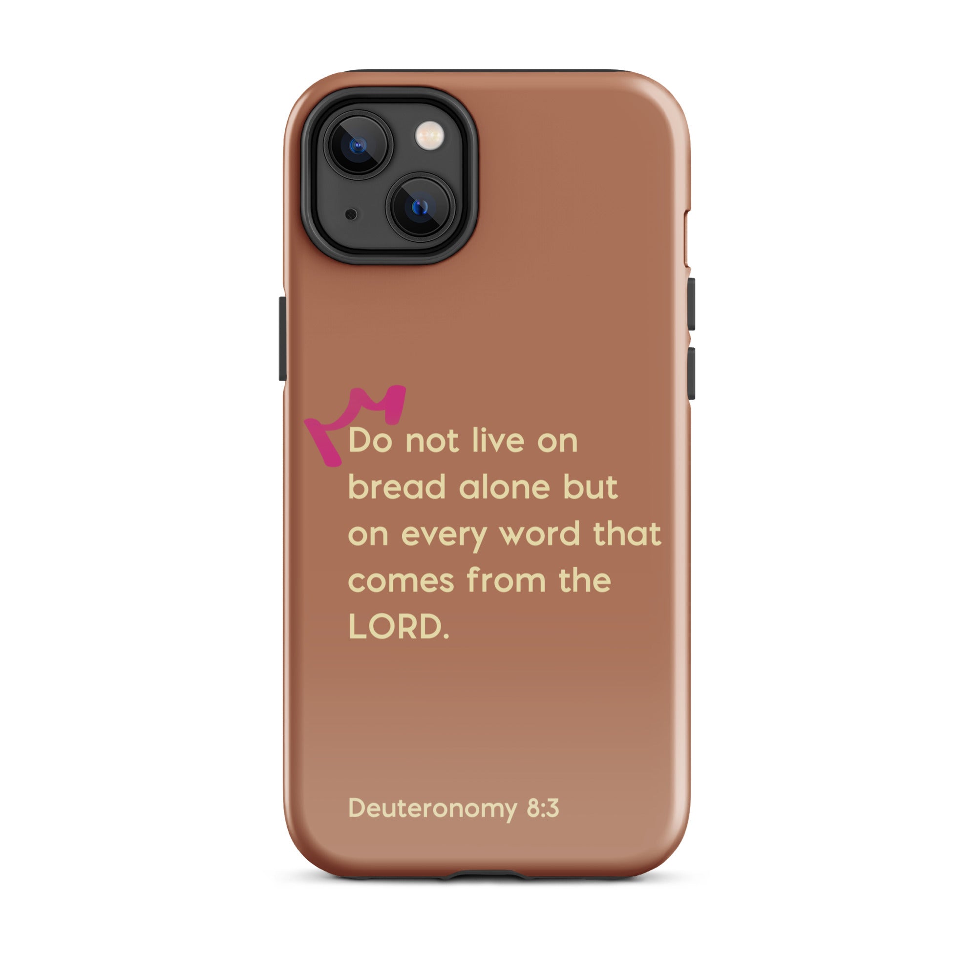 iPhone Case - Deuteronomy 8:3