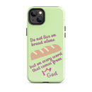 iPhone Case - Deuteronomy 8:3