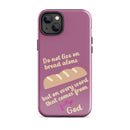 iPhone Case - Deuteronomy 8:3