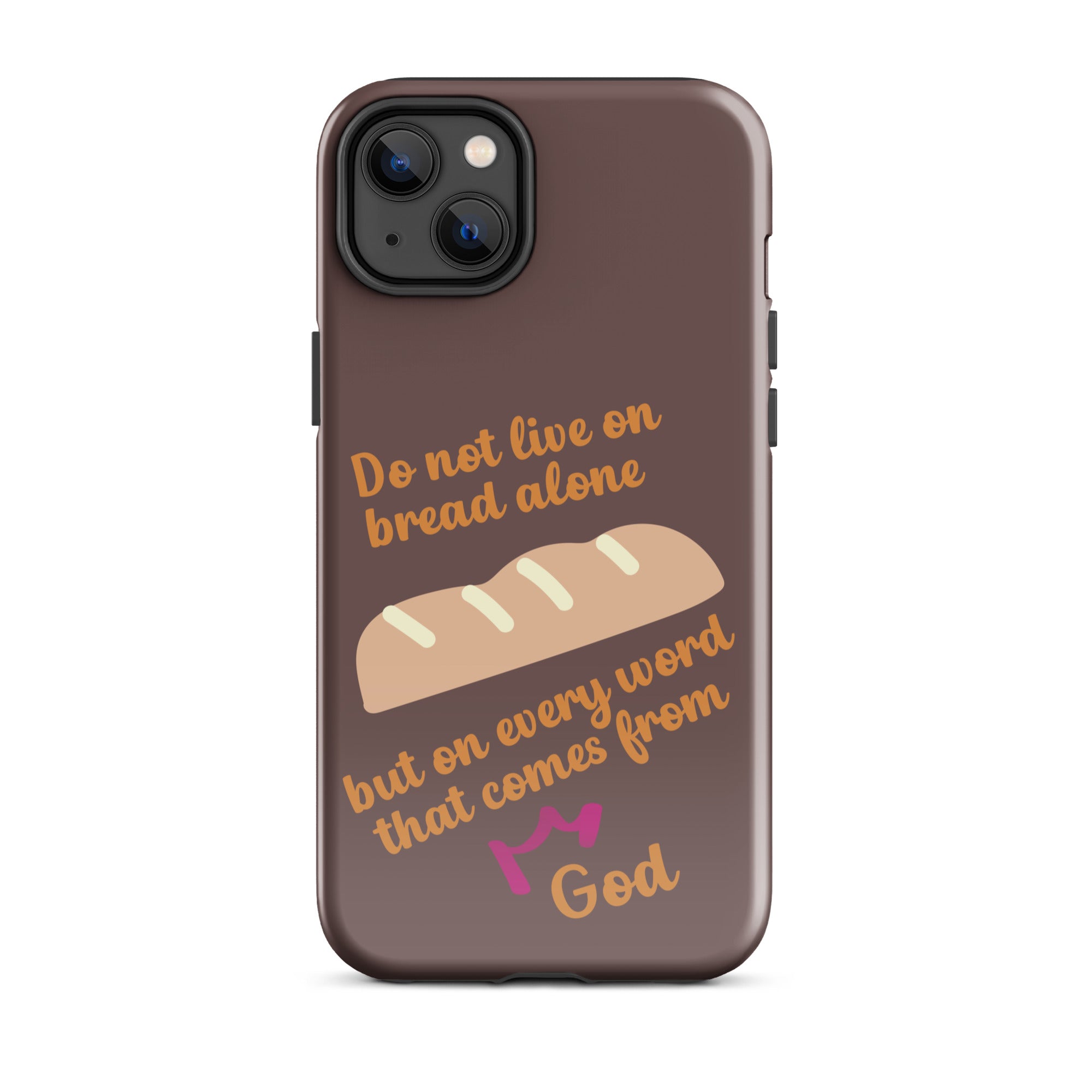 iPhone Case - Deuteronomy 8:3