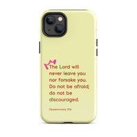 iPhone Case - Deuteronomy 31:8