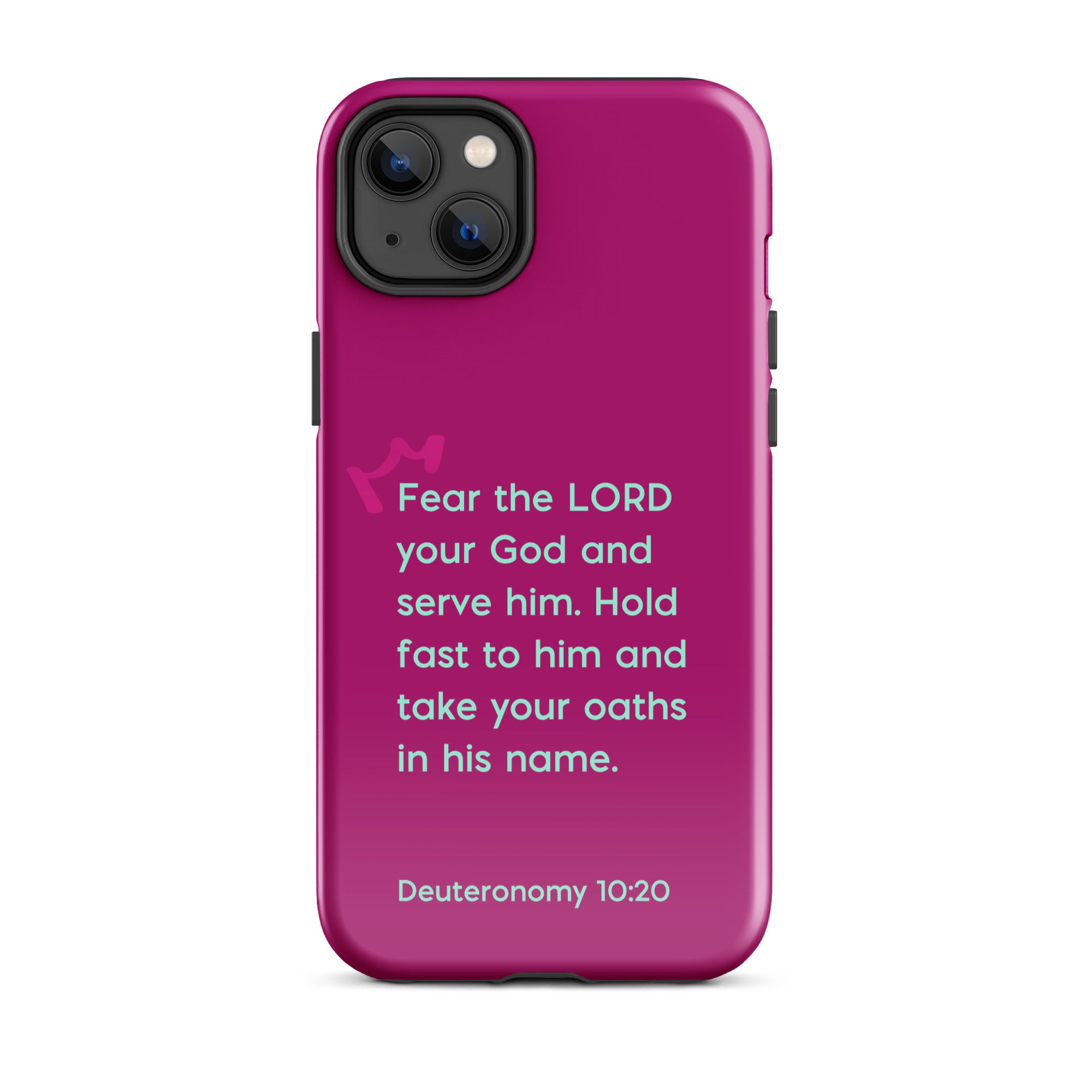 iPhone Case - Deuteronomy 10:20