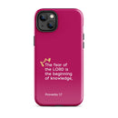 iPhone Case - Proverbs 1:7