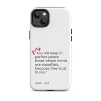 iPhone Case - Isaiah 26:3