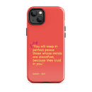 iPhone Case - Isaiah 26:3