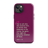 iPhone Case - John 1:12